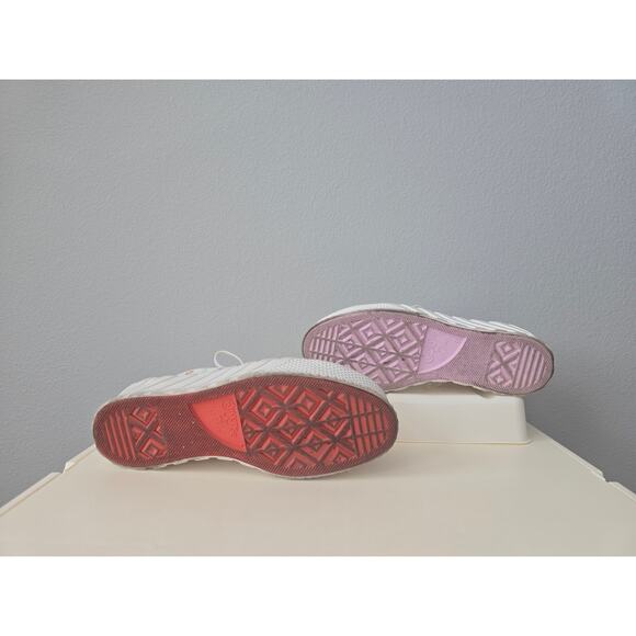 Converse Hi‑Top Platform Astrological Crystal Energy White Canvas Women’s US 8.5 - Picture 3 of 8